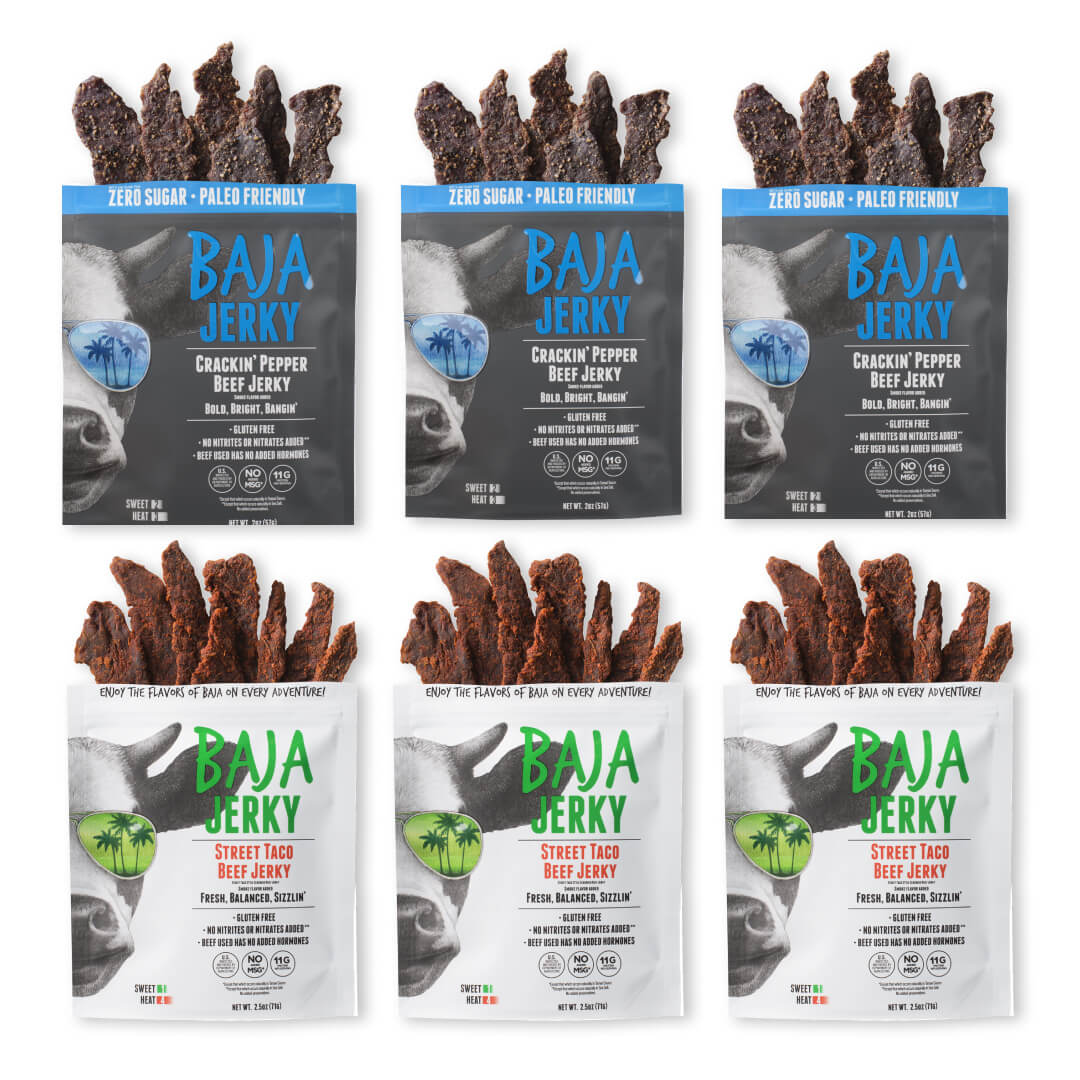 Keto Variety Beef Jerky 6 Pack